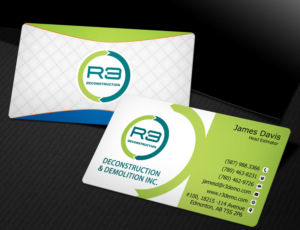 Business Card Design by Lanka Ama for R3 Deconstruction | Design: #7822503