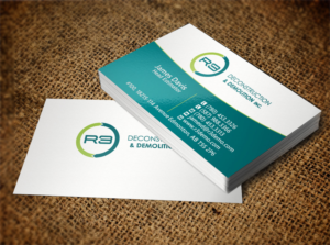 Diseño de Tarjeta de Presentación por Lanka Ama para R3 Deconstruction | Diseño: #7822510