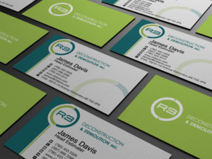 Diseño de Tarjeta de Presentación por Lanka Ama para R3 Deconstruction | Diseño: #7822512