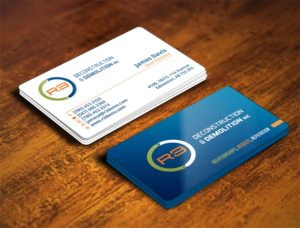 Business Card Design by Verified artistry for R3 Deconstruction | Design: #7855617