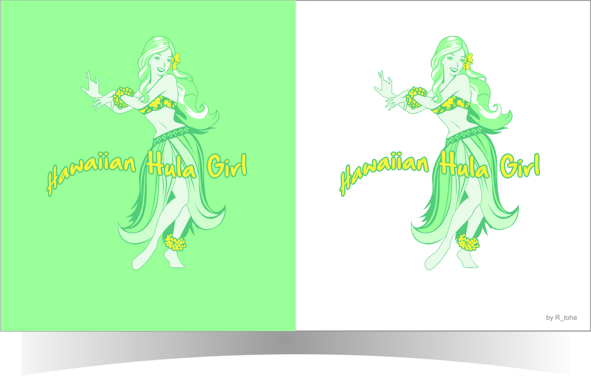 T-Shirt-Design von r-toha für Hawaiian Drift | Design #7959037