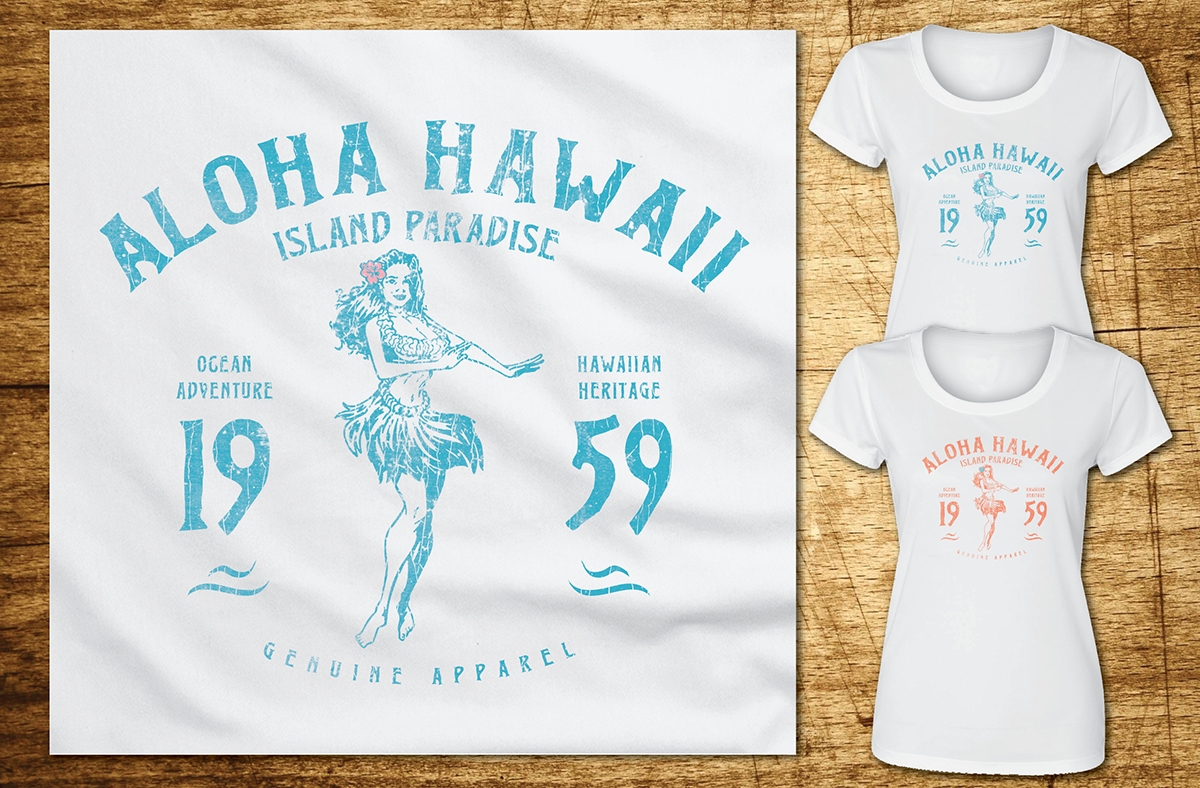 T-shirt Design by CoffeeBreak88 for Hawaiian Drift | Design #7964749