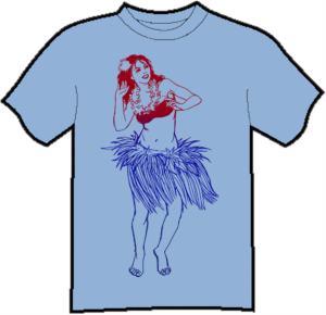 T-shirt Design by ai studio for Hawaiian Drift | Design: #7988334