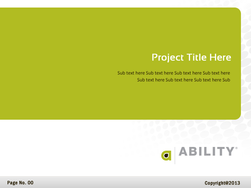 PowerPoint-Design von Best Design Hub für ABILITY Network | Design #1927844