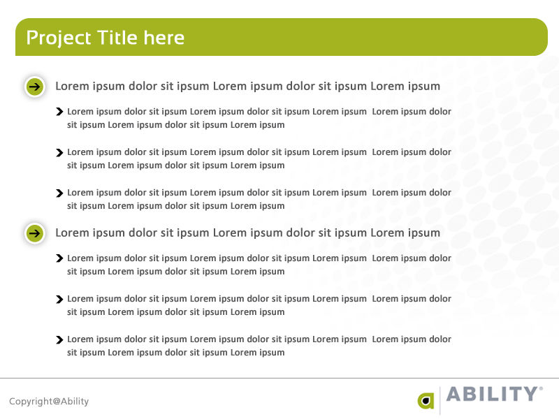 Design de PowerPoint par Best Design Hub pour ABILITY Network | Design #1927881