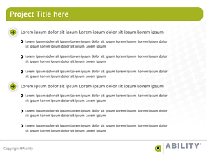 PowerPoint-Design von Best Design Hub für ABILITY Network | Design: #1927881
