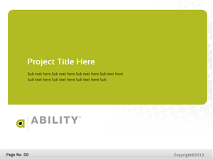 PowerPoint-Design von Best Design Hub für ABILITY Network | Design: #1927897