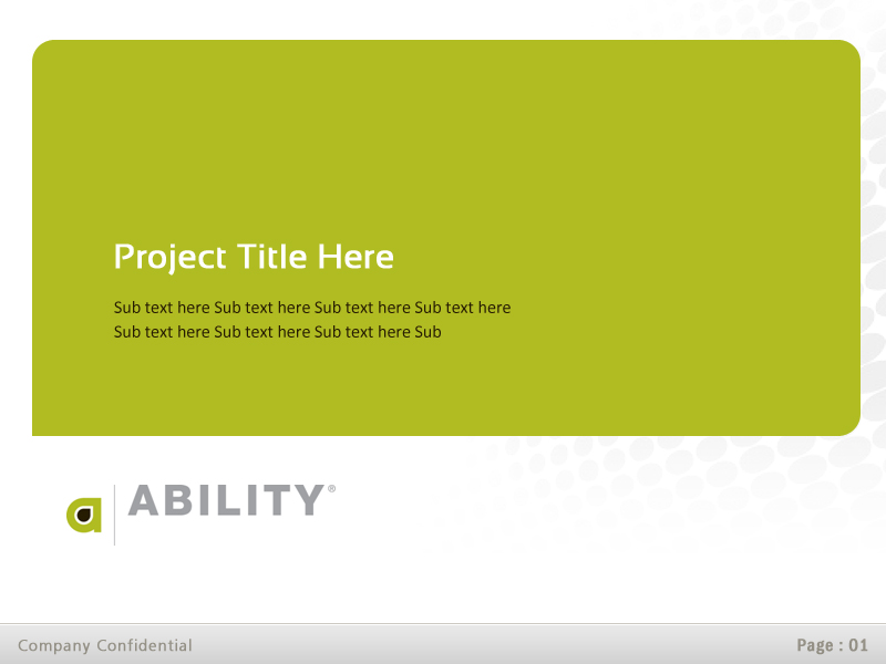 PowerPoint Design by Best Design Hub for ABILITY Network | Design #1930940