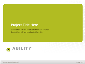 PowerPoint-Design von Best Design Hub für ABILITY Network | Design: #1930940