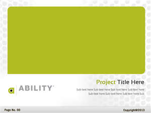 PowerPoint-Design von Best Design Hub für ABILITY Network | Design: #1969452
