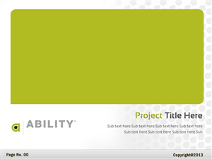 PowerPoint-Design von Best Design Hub für ABILITY Network | Design: #1969457