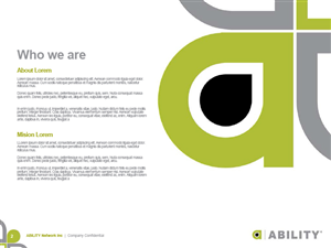 PowerPoint-Design von BrandWar für ABILITY Network | Design: #1929181