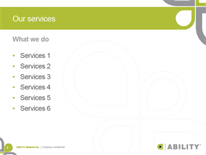 PowerPoint-Design von BrandWar für ABILITY Network | Design: #1929183