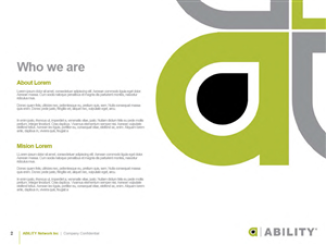 PowerPoint-Design von BrandWar für ABILITY Network | Design: #1929751