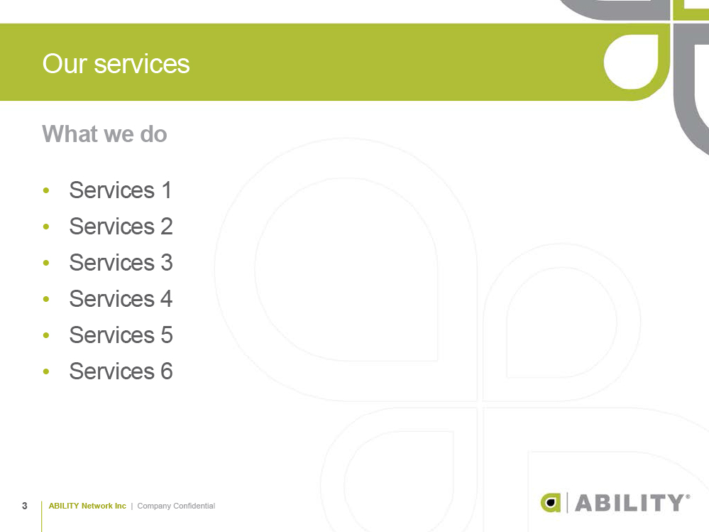 PowerPoint-Design von BrandWar für ABILITY Network | Design #1929759