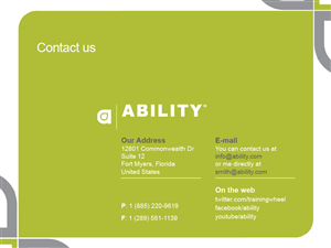 PowerPoint-Design von BrandWar für ABILITY Network | Design: #1929769