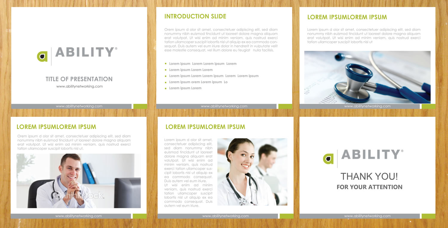 PowerPoint Design by Sbss for ABILITY Network | Design #1929341
