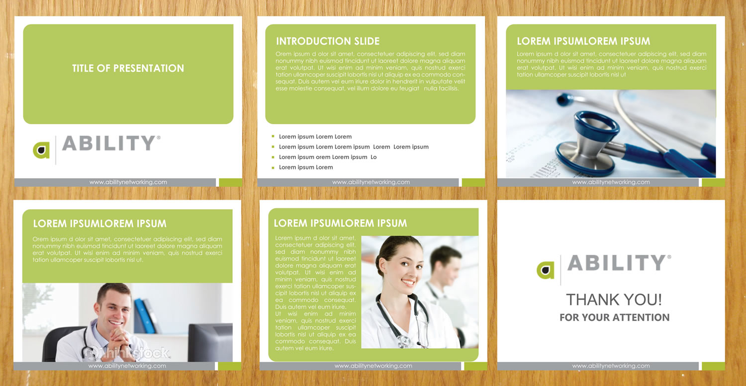 PowerPoint Design by Sbss for ABILITY Network | Design #1929377