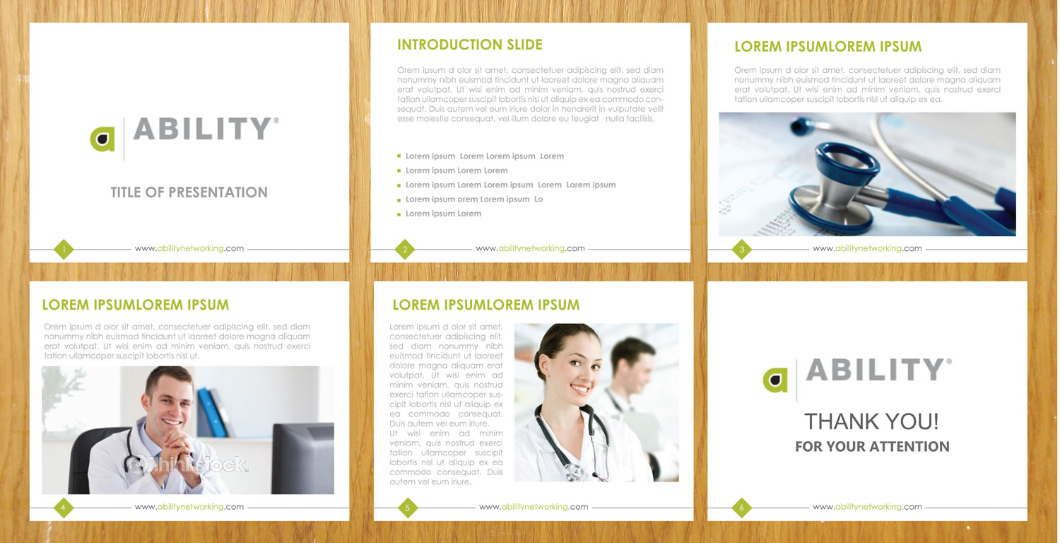 PowerPoint-Design von Sbss für ABILITY Network | Design #1929388