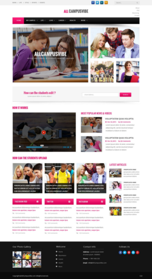 Web Design par pb pour ce projet | Design : #7877638