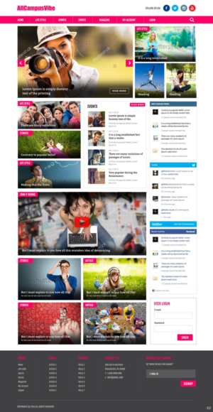 Web Design par pb pour ce projet | Design : #7920816