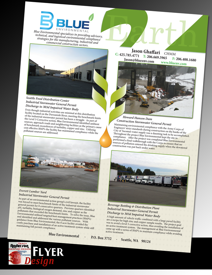 Flyer Design by Anderson Graphic Design for this project | Design #401654