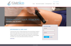 Diseño Web por yadunath para GlabSkin | Diseño #7943941