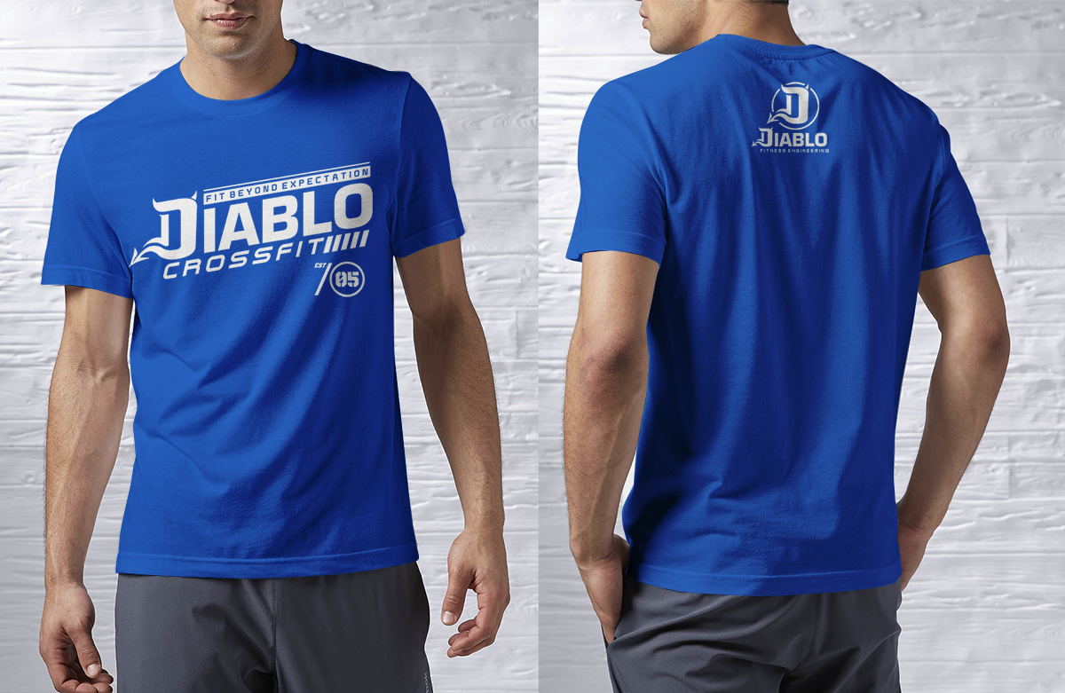 Design de T-shirt par Rockalight pour Diablo Fitness Engineering | Design #7884486