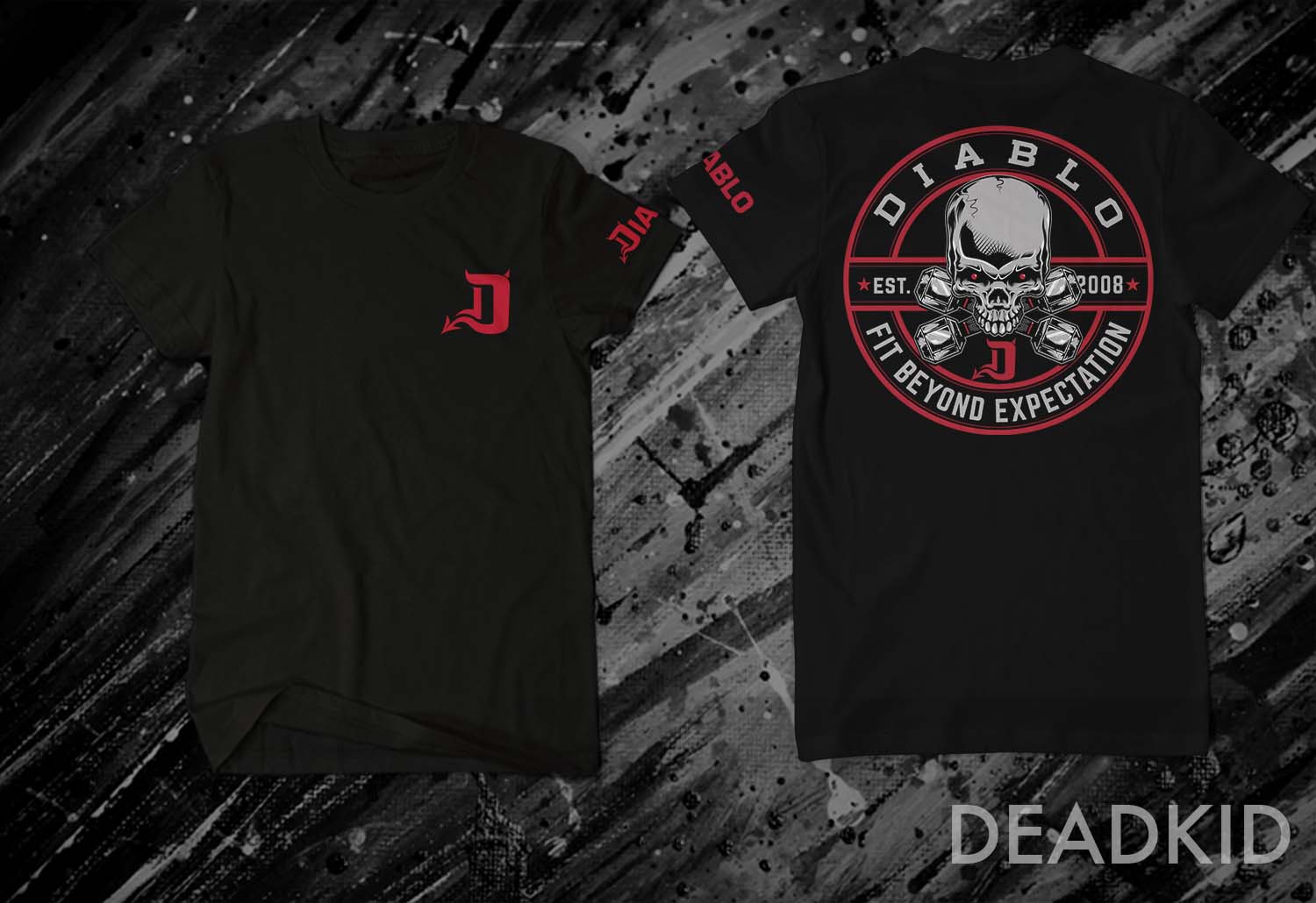 T-shirt Design by dead_kid for Diablo Fitness Engineering | Design #7829091