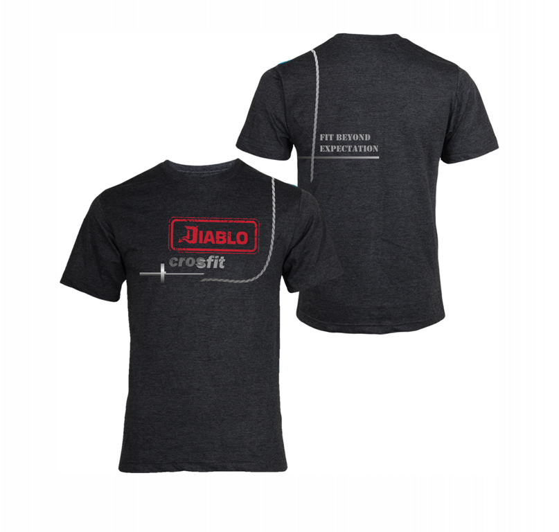 Design de T-shirt par canJarbefulfiled pour Diablo Fitness Engineering | Design #7907049