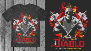 Design de T-shirt par db1404 pour Diablo Fitness Engineering | Design : #7821573