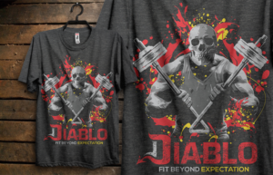 Design de T-shirt par db1404 pour Diablo Fitness Engineering | Design : #7829560