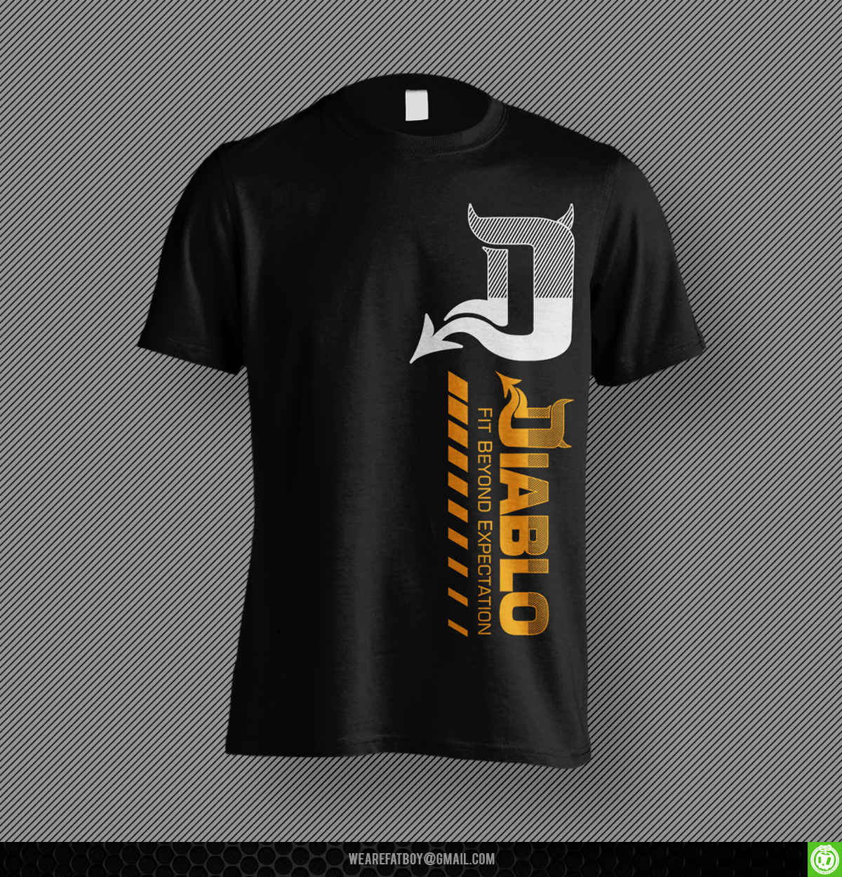 T-shirt Design by Fatboy Graphic for Diablo Fitness Engineering | Design #7853212