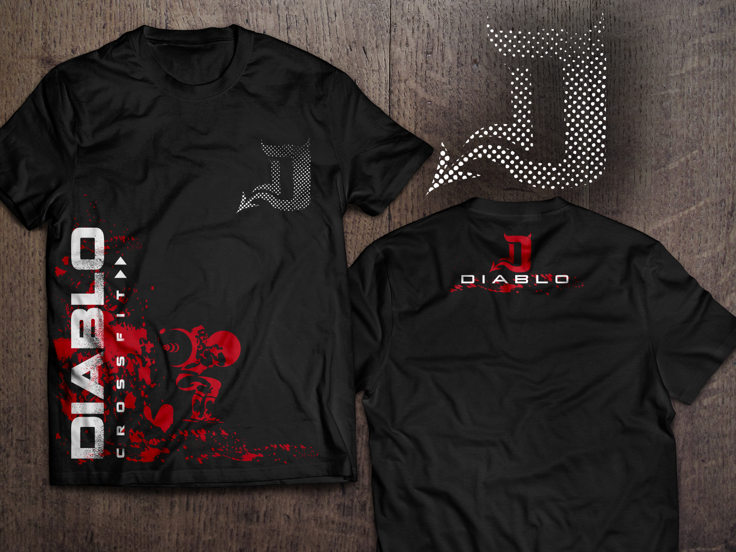 Diseño de Camiseta por 99.degree para Diablo Fitness Engineering | Diseño #7911185
