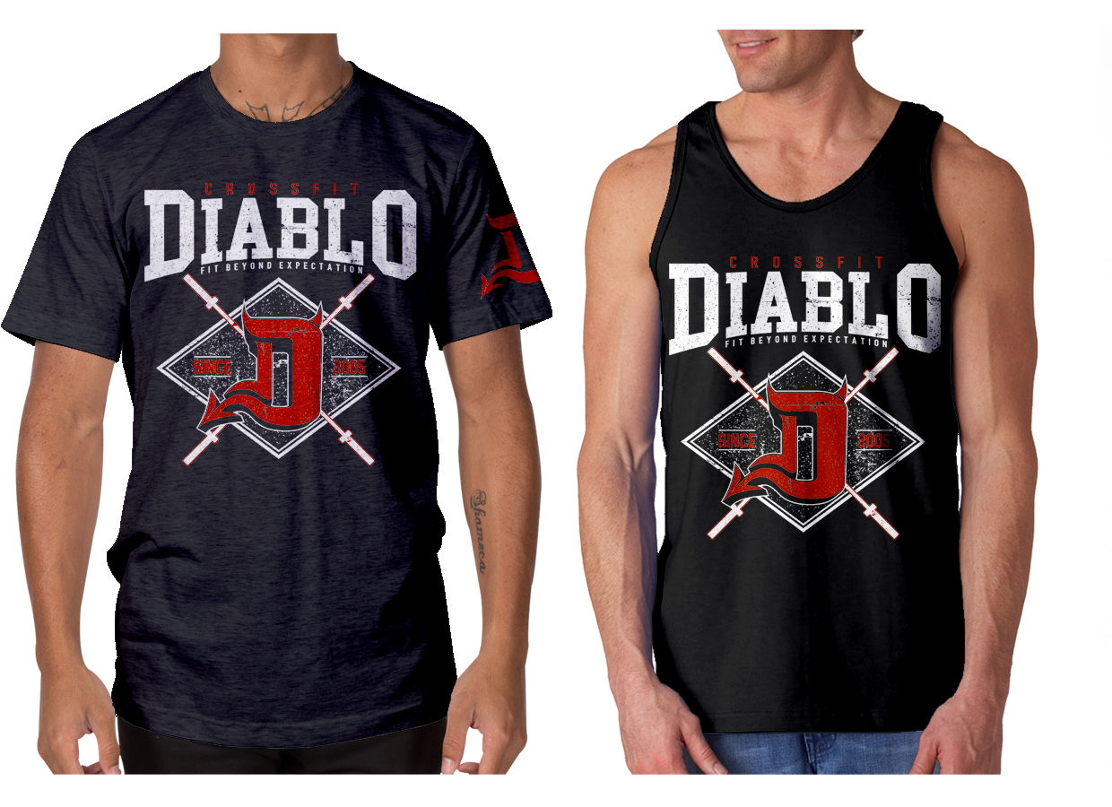 T-shirt Design by a.o.d for Diablo Fitness Engineering | Design #7885011