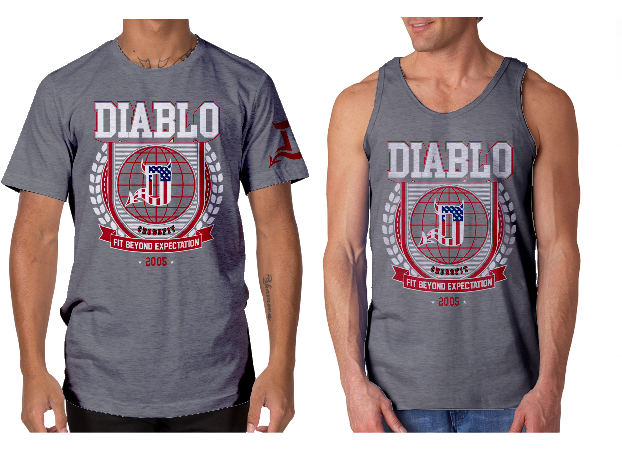 Diseño de Camiseta por a.o.d para Diablo Fitness Engineering | Diseño #7885276