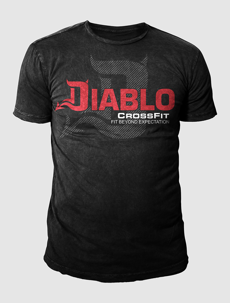 T-shirt Design by 777SKY for Diablo Fitness Engineering | Design #7896152