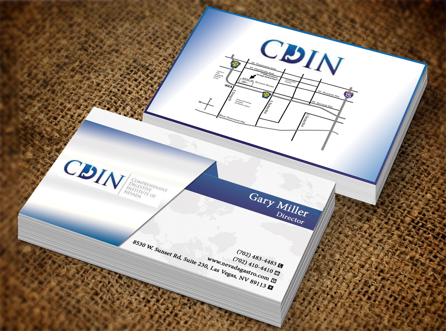 Business Card Design by Lanka Ama for CDIN | Design #7842190