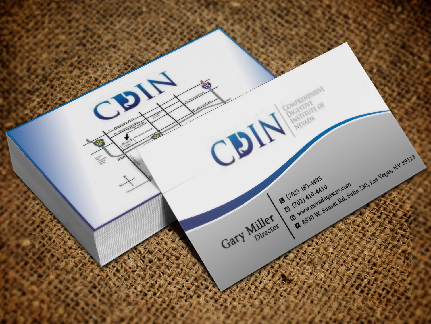 Diseño de Tarjeta de Presentación por Lanka Ama para CDIN | Diseño #7842191