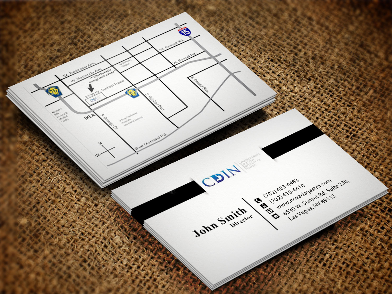Business Card Design by Lanka Ama for CDIN | Design #7842194