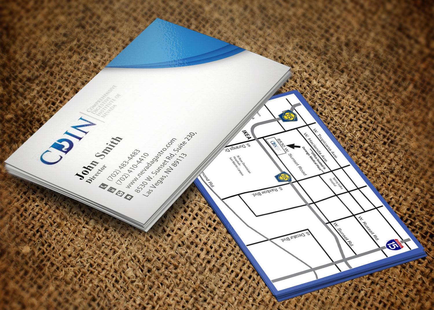 Business Card Design by Lanka Ama for CDIN | Design #7842205