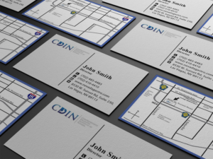 Business Card Design by Lanka Ama for CDIN | Design: #7842206