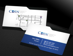 Business Card Design by Lanka Ama for CDIN | Design: #7842208