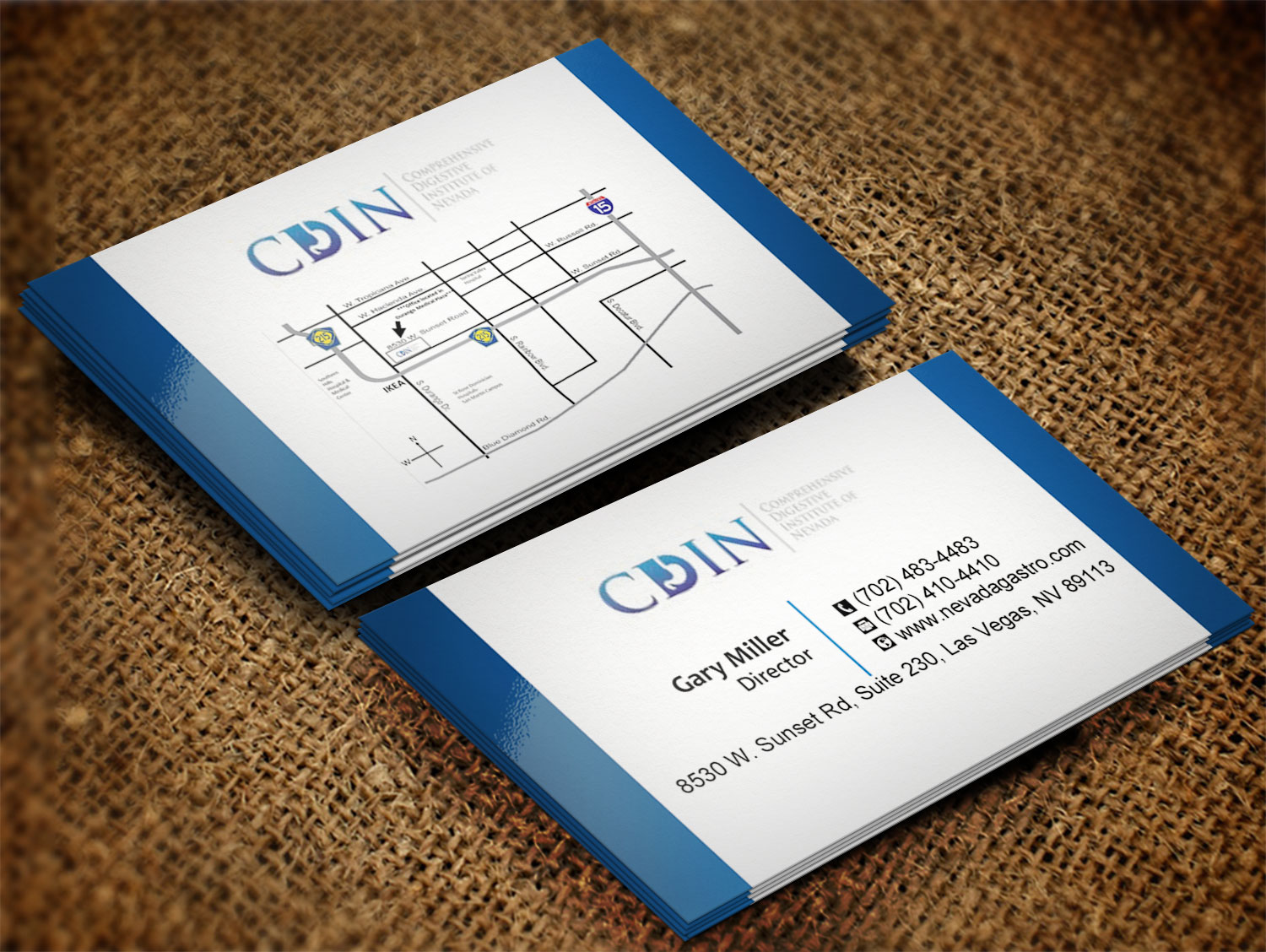 Business Card Design by Lanka Ama for CDIN | Design #7842209