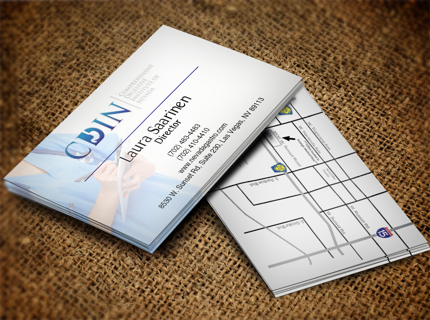 Diseño de Tarjeta de Presentación por Lanka Ama para CDIN | Diseño #7842220