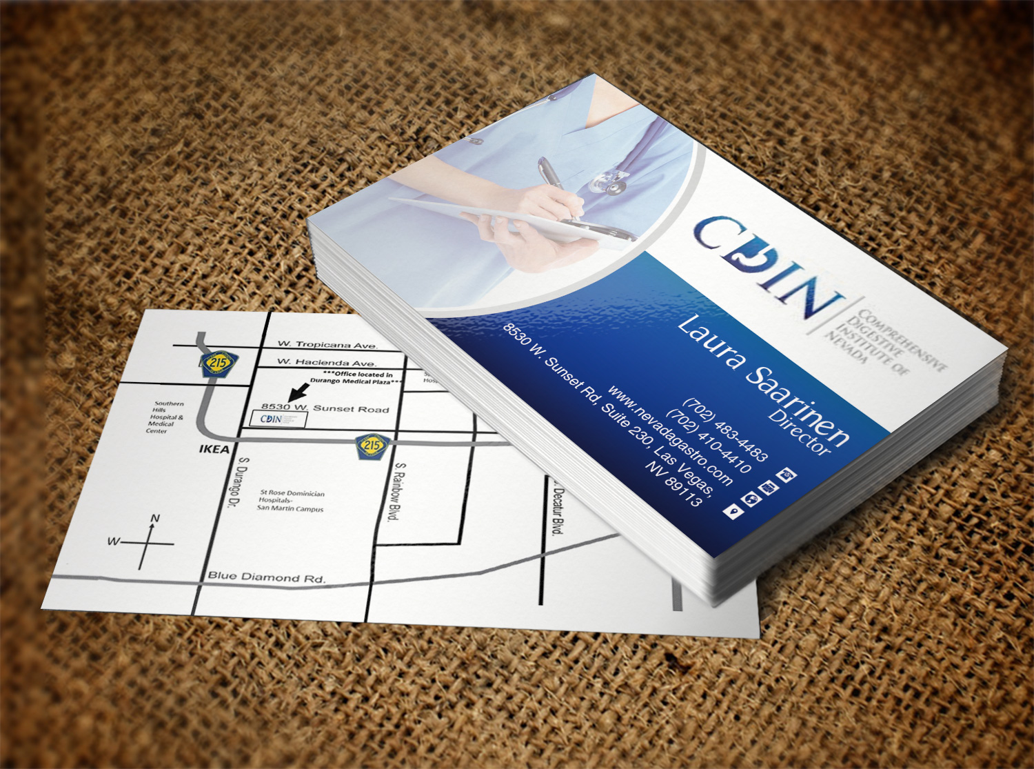 Business Card Design by Lanka Ama for CDIN | Design #7842221
