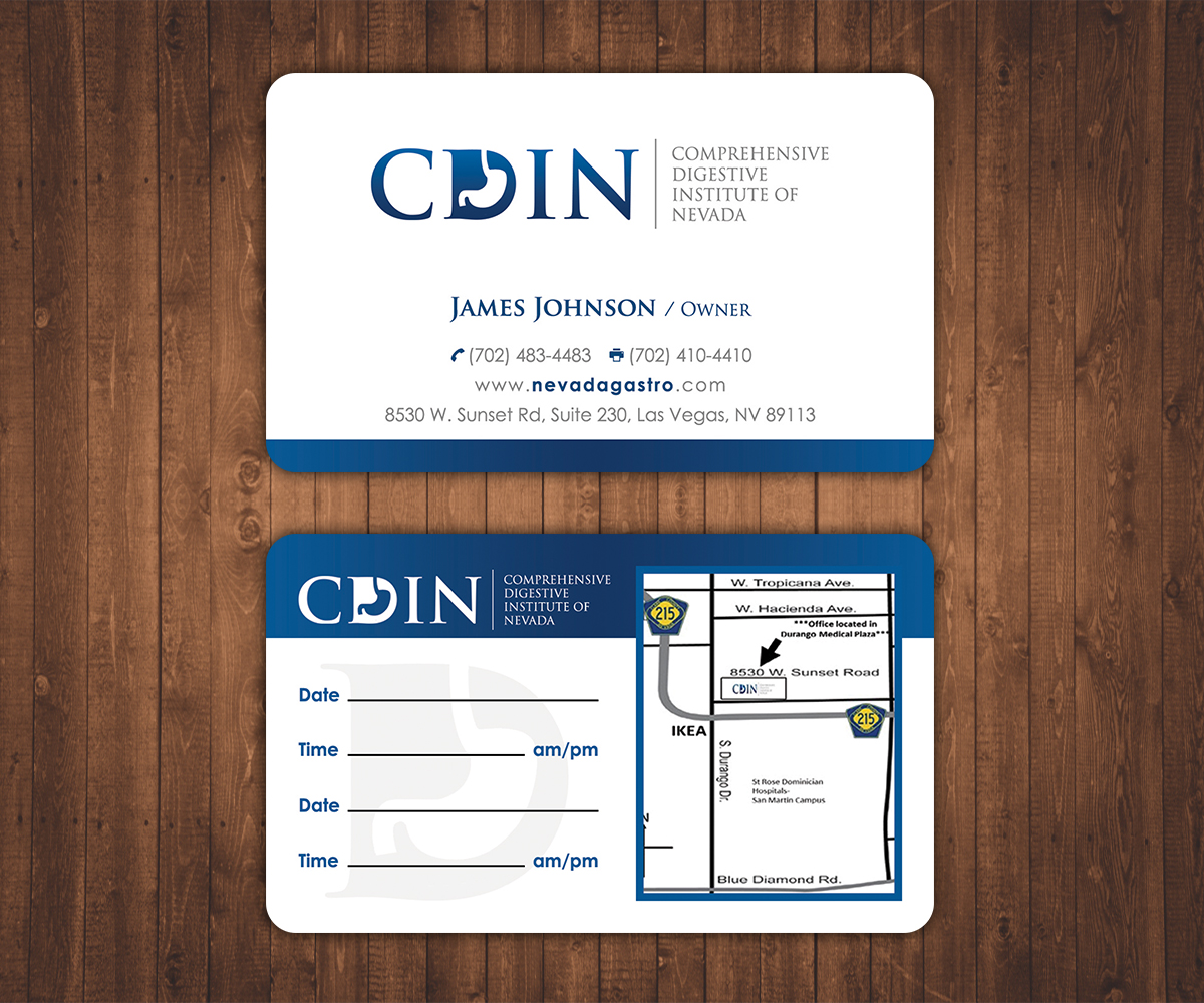 Business Card Design by Stylez Designz for CDIN | Design #7942848