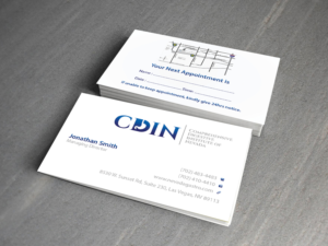 Diseño de Tarjeta de Presentación por Creations Box 2015 para CDIN | Diseño: #7847179