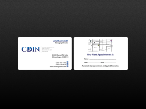 Diseño de Tarjeta de Presentación por Creations Box 2015 para CDIN | Diseño: #7847184