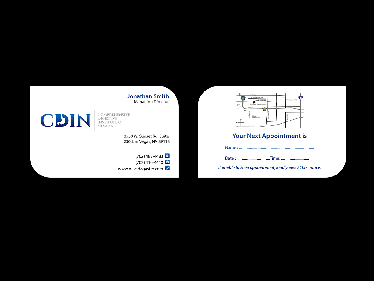 Business Card Design by Creations Box 2015 for CDIN | Design #7847188